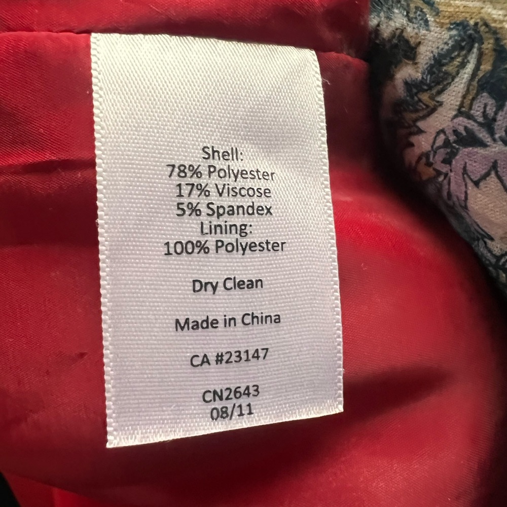Talbots Red Midi Dress - Picture 12 of 12
